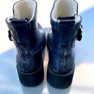 Ilse Jacobsen blue rubber boots